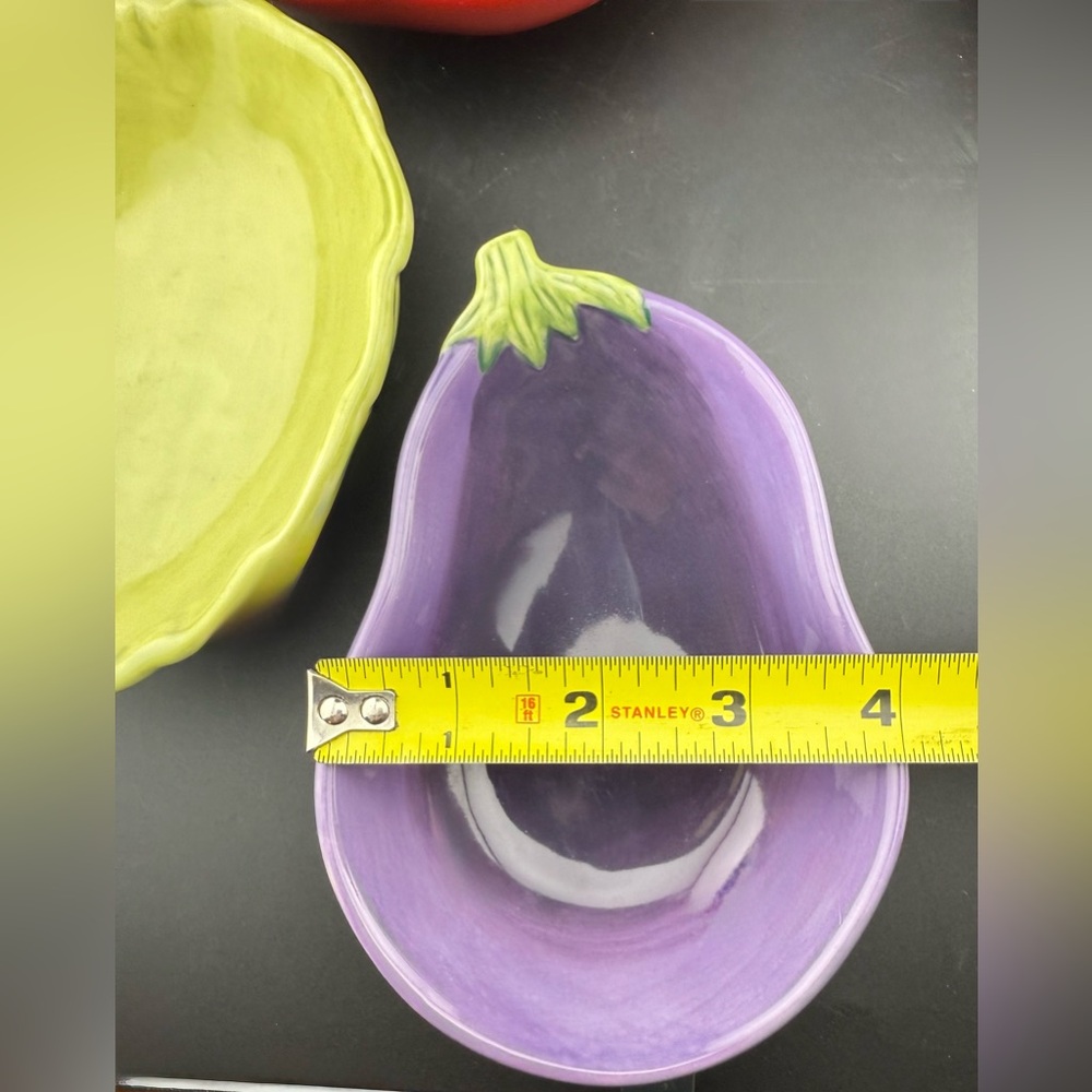 4 Williams Sonoma Jardin Potager collection small vegetable bowls. - Picture 9 of 15